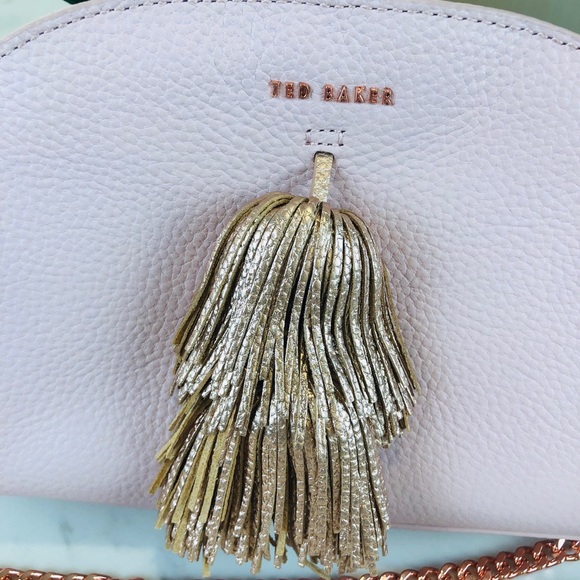 NWT Ted Baker leather pom Pom x body bag - Picture 3 of 8